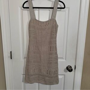 Abercrombie & Fitch Beige Knit‎ Mini Dress